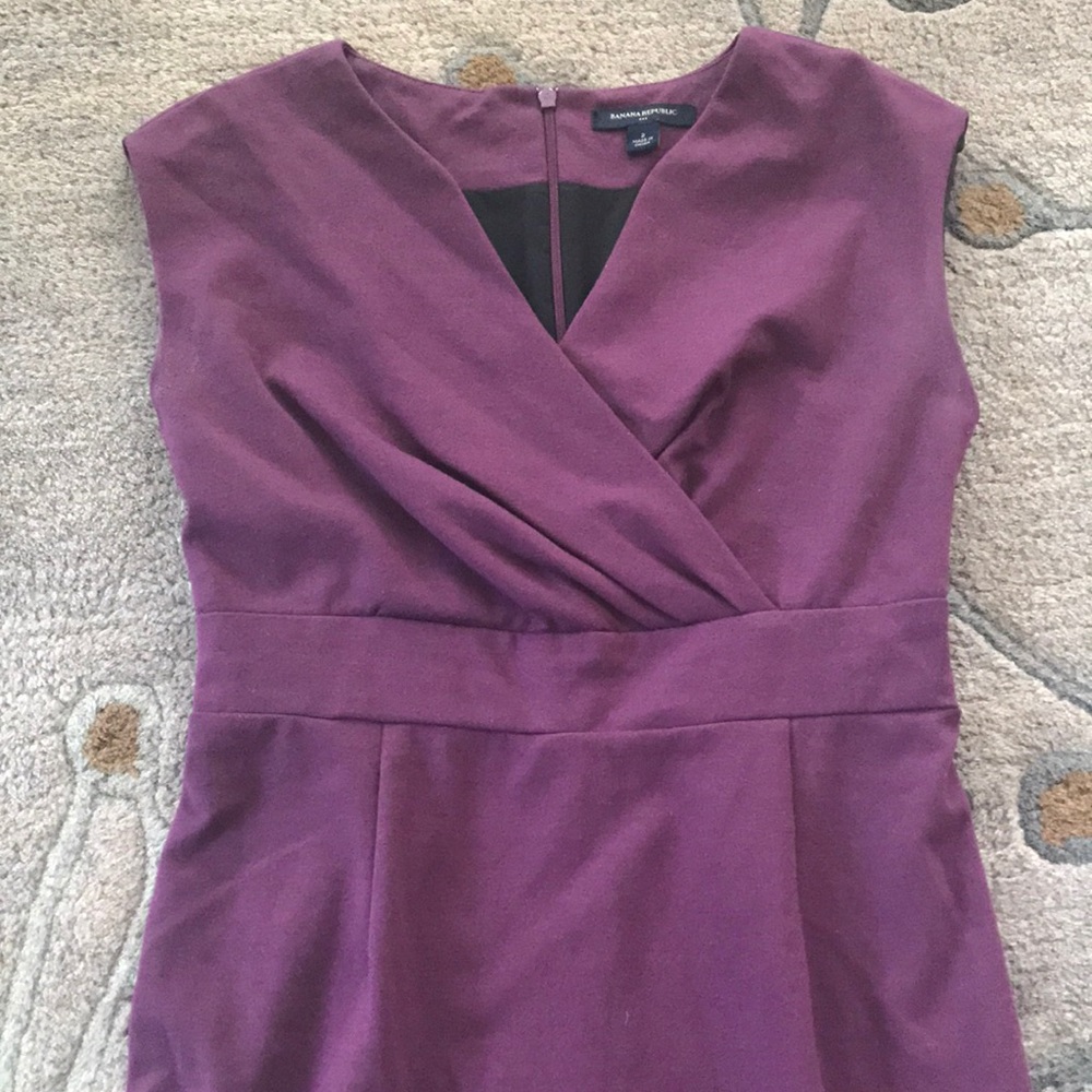 Banana Republic purple dress